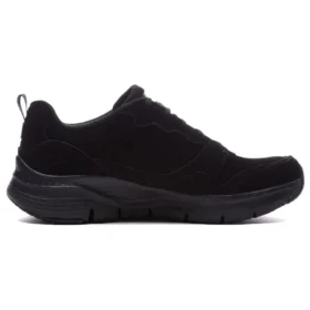 Arch Fit High Spirits in pelle scamosciata “Nero”