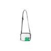 Borsa a tracolla con logo a trifoglio “White Green”