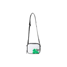 Borsa a tracolla con logo a trifoglio “White Green”