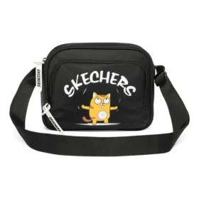 Borsa a tracolla con logo “Nero Bianco Giallo”