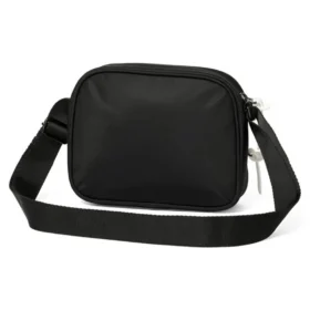 Borsa a tracolla con logo “Nero Bianco Giallo”