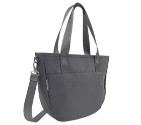 Borsa shopper con tasca con anello a D Borsa shopper con tasca con anello a D