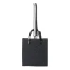Borsa tote con tracolla regolabile e logo “Black”