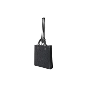 Borsa tote con tracolla regolabile e logo “Black” Borsa tote con tracolla regolabile e logo “Black”