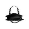 Borsa tote con tracolla regolabile e logo “Black”