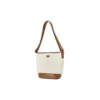 Borsa Tote L.A. “Bianco Marrone”