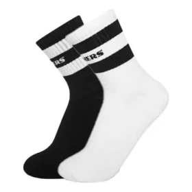 Calze sportive, confezione da 2 “Nero Bianco”