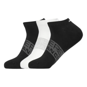 Calze sportive, confezione da 3 “Black White”