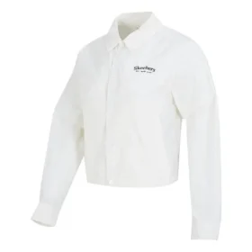 Camicia con logo stampato “Bianco Rosa”