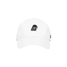 Cappellino da baseball con logo stampato “Bianco Nero”