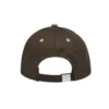 Cappellino da baseball con ricamo lettera S “Brown Tan”