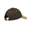 Cappellino da baseball con ricamo lettera S “Brown Tan”