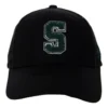 Cappellino da baseball con ricamo lettera S “Nero Verde”