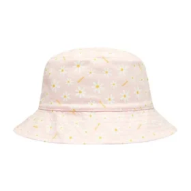 Cappello a secchiello “Pink White”