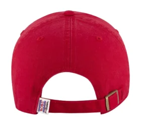 Cappello in twill lavato con stampa zampe