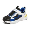 Comode sneakers sportive “Black White Blue”