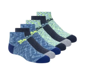 Confezione da 6 paia di calze basse Space Dye
