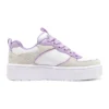 Court High “White Beige Purple”