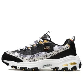 D”Lites – Scarpe da papà basse pronte per la passerella Nero/Bianco