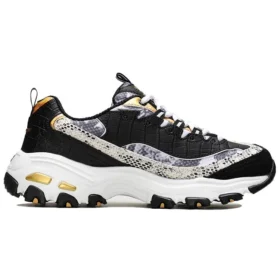 D”Lites – Scarpe da papà basse pronte per la passerella Nero/Bianco