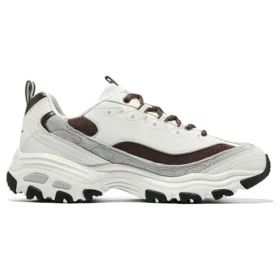 D’ Lites Varsity Spirit Sneakers “White Brown Grey”