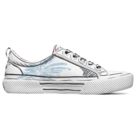 Dr. Seuss x Skechers Bob’s B Wilder Low – Scarpe casual Bianco/Blu/Nero