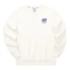Felpa casual a girocollo in maglia con stampa di lettere “Bianco”