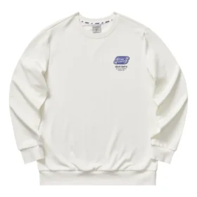 Felpa casual a maniche lunghe “White”