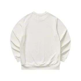 Felpa casual a maniche lunghe “White”