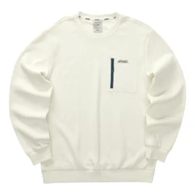 Felpa con cappuccio casual “Bianco Nero”