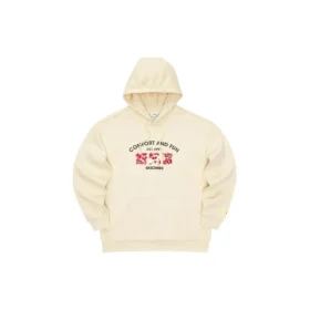 Felpa con cappuccio con grafica “Nero Verde Beige Rosso Grigio”