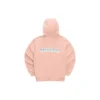Felpa con cappuccio con logo stampato “Blue Pink Black White”