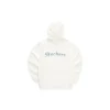 Felpa con cappuccio con logo stampato “Blue Pink Black White”