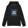 Felpa con cappuccio e logo “Nero Blu”