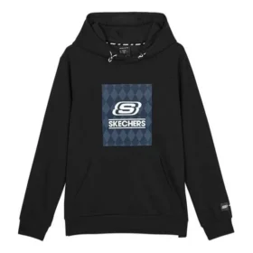 Felpa con cappuccio e logo “Nero Blu”