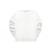 Felpa con cappuccio in pile con logo “White Red Blue”