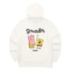 Felpa con cappuccio Skechers x SpongeBob SquarePants “Bianco”