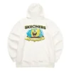 Felpa con cappuccio Skechers x SpongeBob SquarePants “Bianco Giallo Nero”