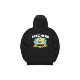 Felpa con cappuccio Skechers x SpongeBob SquarePants “Bianco Giallo Nero”
