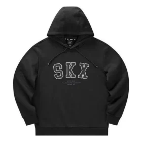 Felpa con cappuccio SKX Casual “Black White”