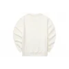 Felpa con collo rotondo della serie Casual “Bianco Blu”