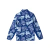 Felpa con mezza zip e stampa integrale della serie Sports Leisure “Blue”