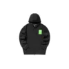 Felpe con cappuccio grafiche “Black White Green”