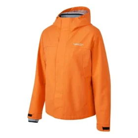 Giacca 3 in 1 con cerniera in tinta unita “Orange Teal”