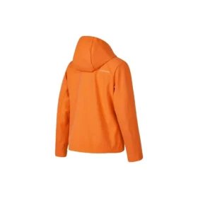 Giacca 3 in 1 con cerniera in tinta unita “Orange Teal”