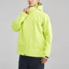 Giacca 3 in 1 con zip in tinta unita “Verde Grigio”
