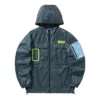 Giacca a vento casual “Verde acqua”