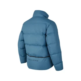 Giacca calda in piuma media “Teal”
