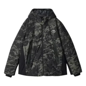 Giacca calda Sport Camo “Black Green”