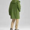 Giacca casual con cappuccio 2 in 1 “Verde Arancione”